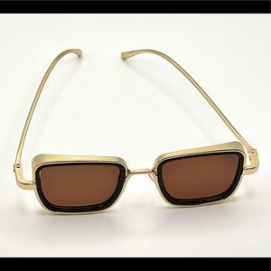 Unisex - Gold Steampunk Sunglasses - Fabulous & Chic
